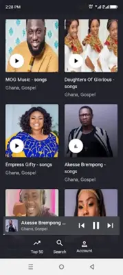 All Ghana Gospel Music android App screenshot 2