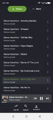 All Ghana Gospel Music android App screenshot 4