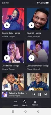 All Ghana Gospel Music android App screenshot 5